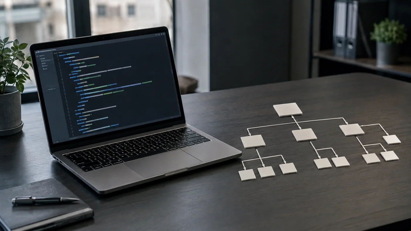 Специалист проверяет файл robots.txt в браузере